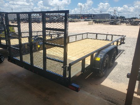 New 2025 Top Hat MP16X83 Utility Trailer