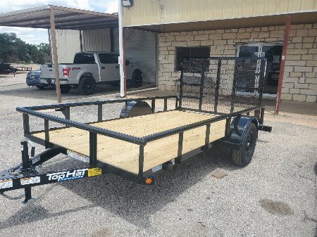 New 2025 Top Hat 12X77DSP ATV Trailer
