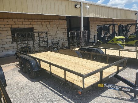 New 2025 Top Hat 16X77 LDX Utility Trailer