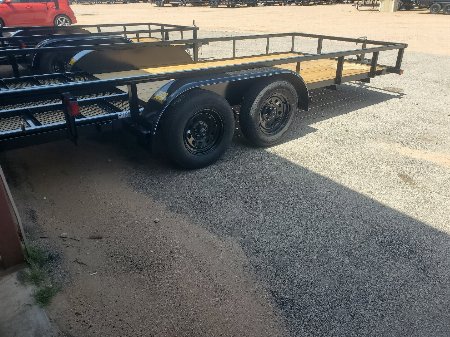 New 2025 Top Hat 16X77 LDT Utility Trailer