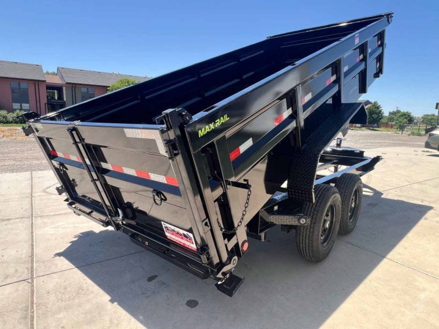 New 2025 Load Trail 83''x16' Low-Pro Dum Dump Trailer