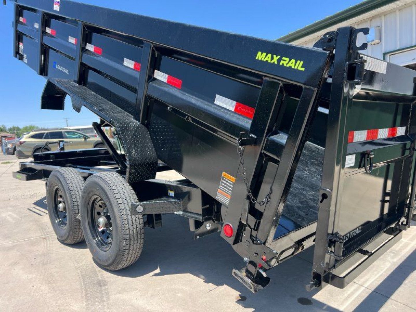 New 2025 Load Trail 83''x16' Low-Pro Dum Dump Trailer
