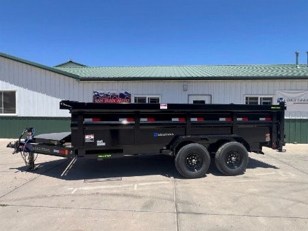New 2025 Load Trail 83''x16' Low-Pro Dum Dump Trailer