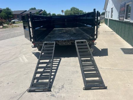 New 2025 Load Trail 83''x16' Low-Pro Dum Dump Trailer
