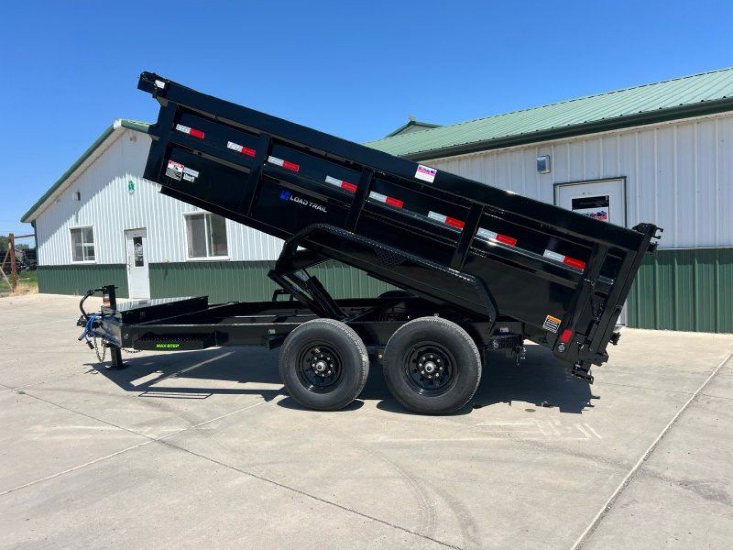 New 2025 Load Trail 83''x14' Low-Pro Dum Dump Trailer