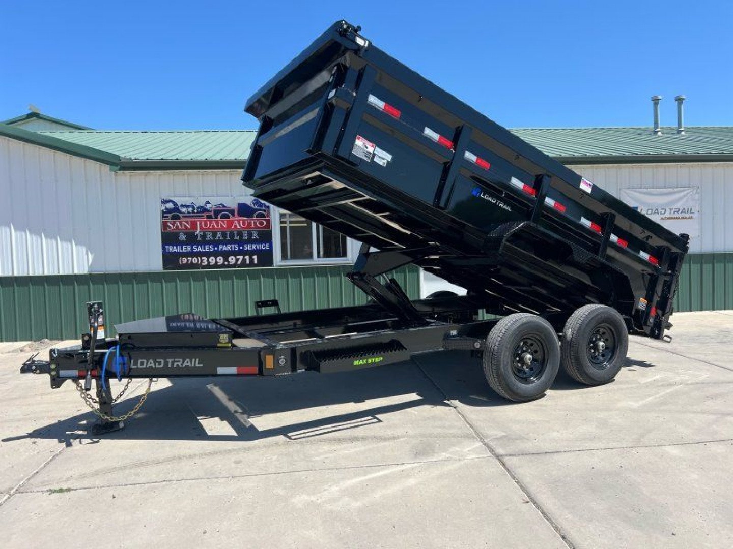 New 2025 Load Trail 83''x14' Low-Pro Dum Dump Trailer