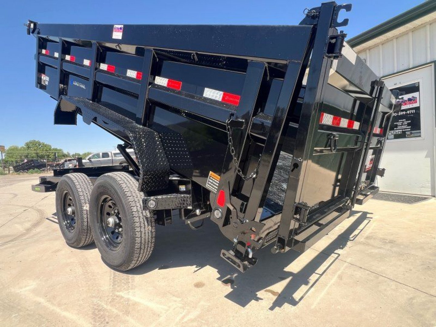 New 2025 Load Trail 83''x14' Low-Pro Dum Dump Trailer