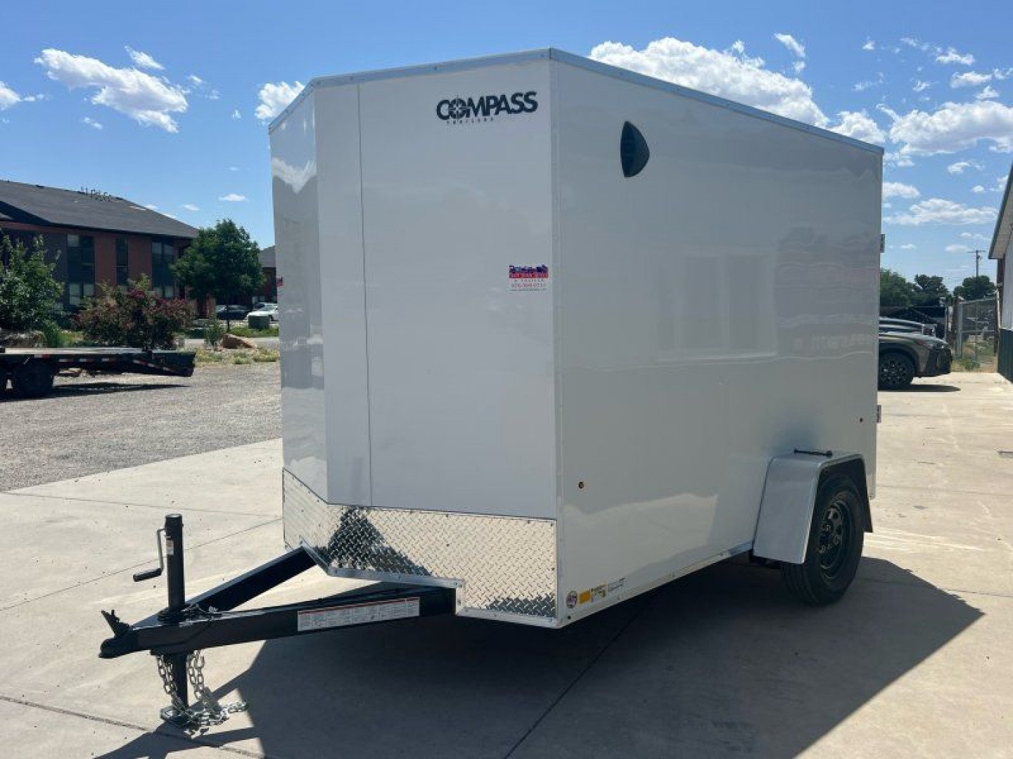 New 2025 Compass DLX 6'x10' Cargo / Enclosed Trailer