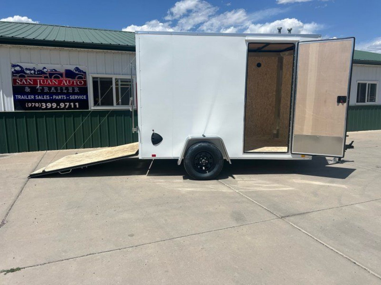 New 2025 Compass DLX 6'x10' Cargo / Enclosed Trailer