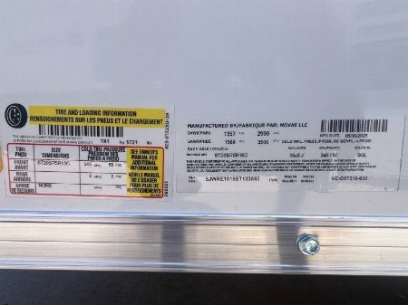 New 2025 Compass DLX 6'x10' Cargo / Enclosed Trailer