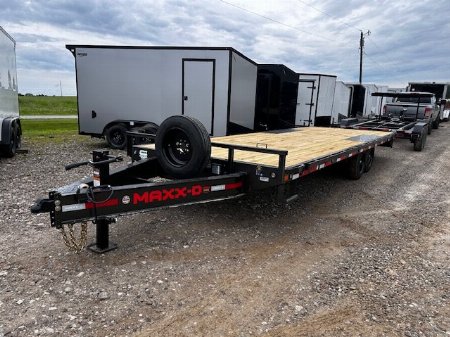 New 2026 MAXXD DOX 102 X24' DECKOVER BUMPER/PINTLE 8K AXLES PULL 17.5K GVWR Equipment Trailer