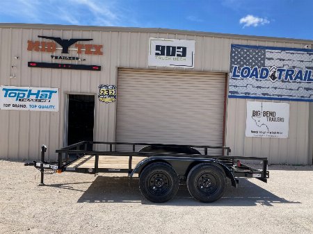New 2025 Top Hat 12'X77  LDX Utility Trailer