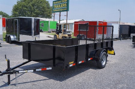 New 2025 GSK Metal Works 77X12SS Utility Trailer