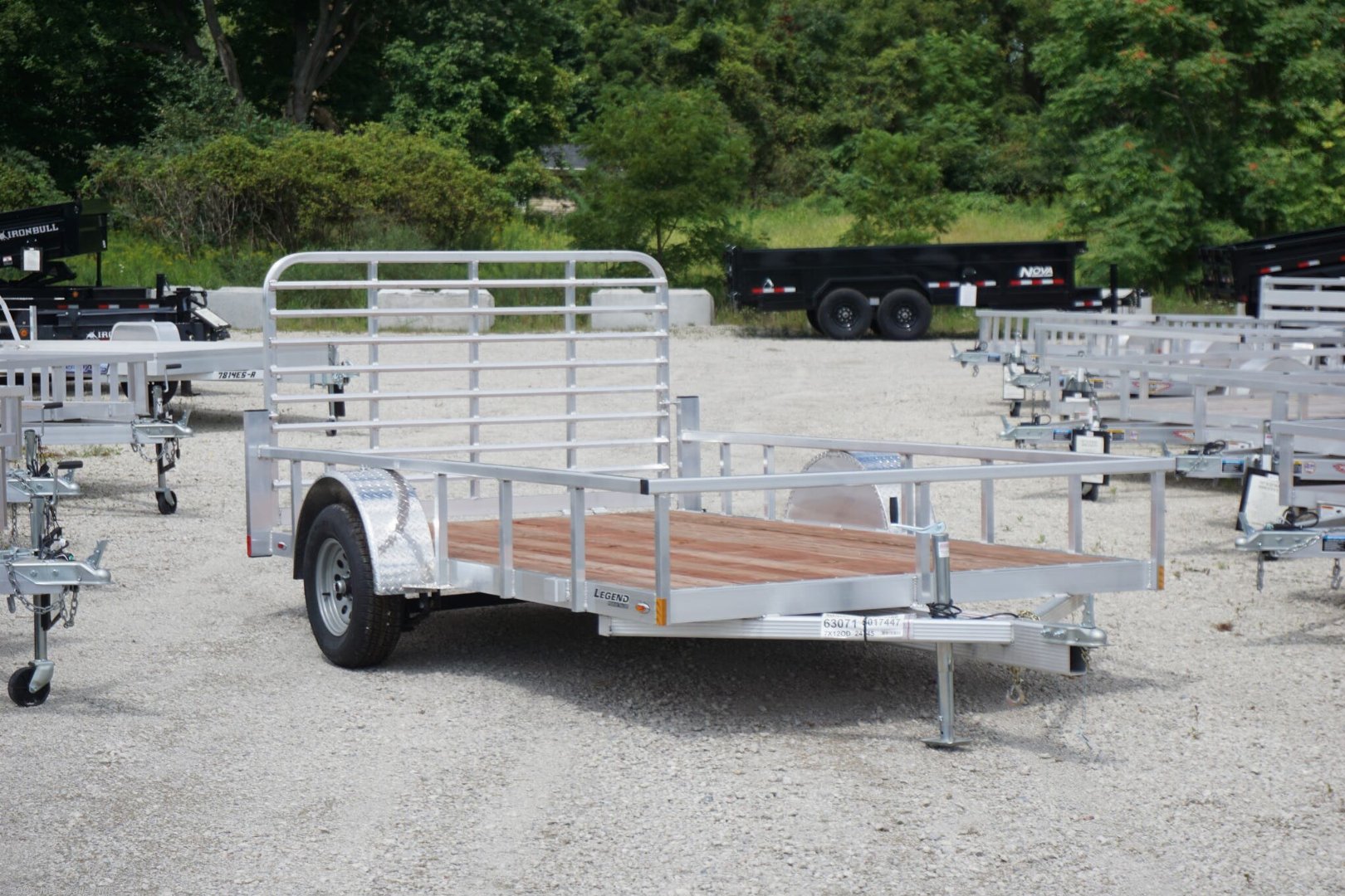 New 2024 Legend 7X12ODSA Utility Trailer
