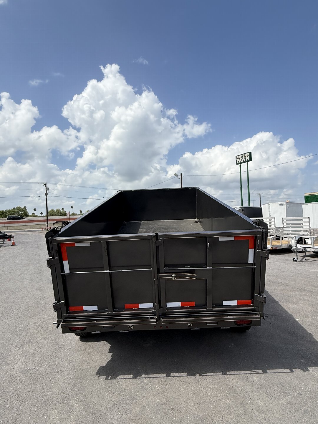 New 2025 Triple R 7x14 3ft Walls Dump Trailer