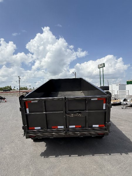 New 2025 Triple R 7x14 3ft Walls Dump Trailer