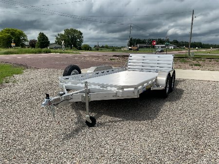 New 2026 Aluma 7814TA-BT Landscape Trailer