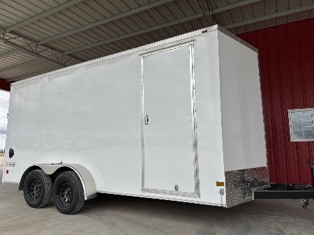 New 2025 Haulmark 7X16 7K RAMP DOOR 7' HEIGHT Cargo / Enclosed Trailer