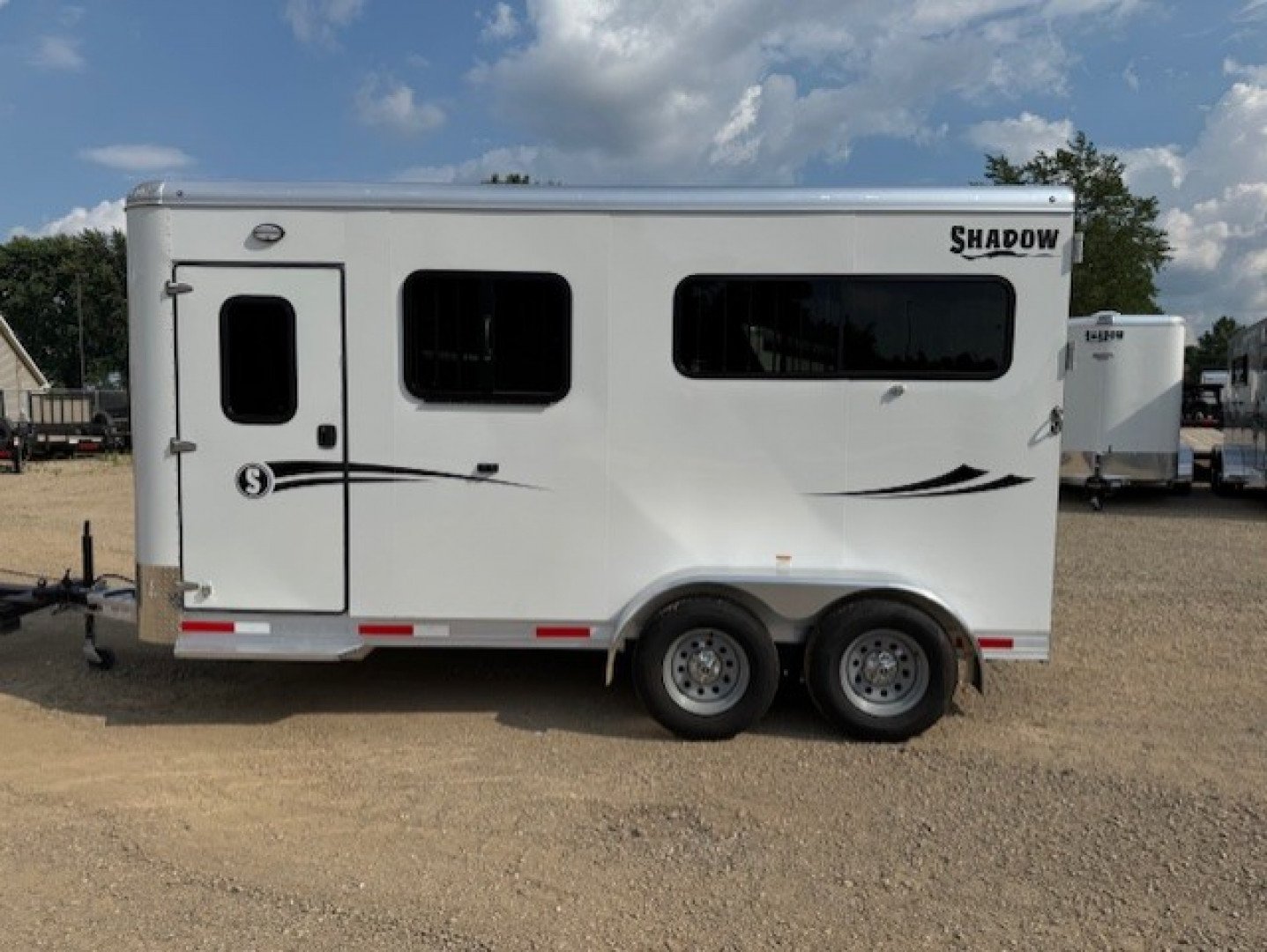 New 2026 Shadow 69166S-2STR-SR-BP Horse Trailer