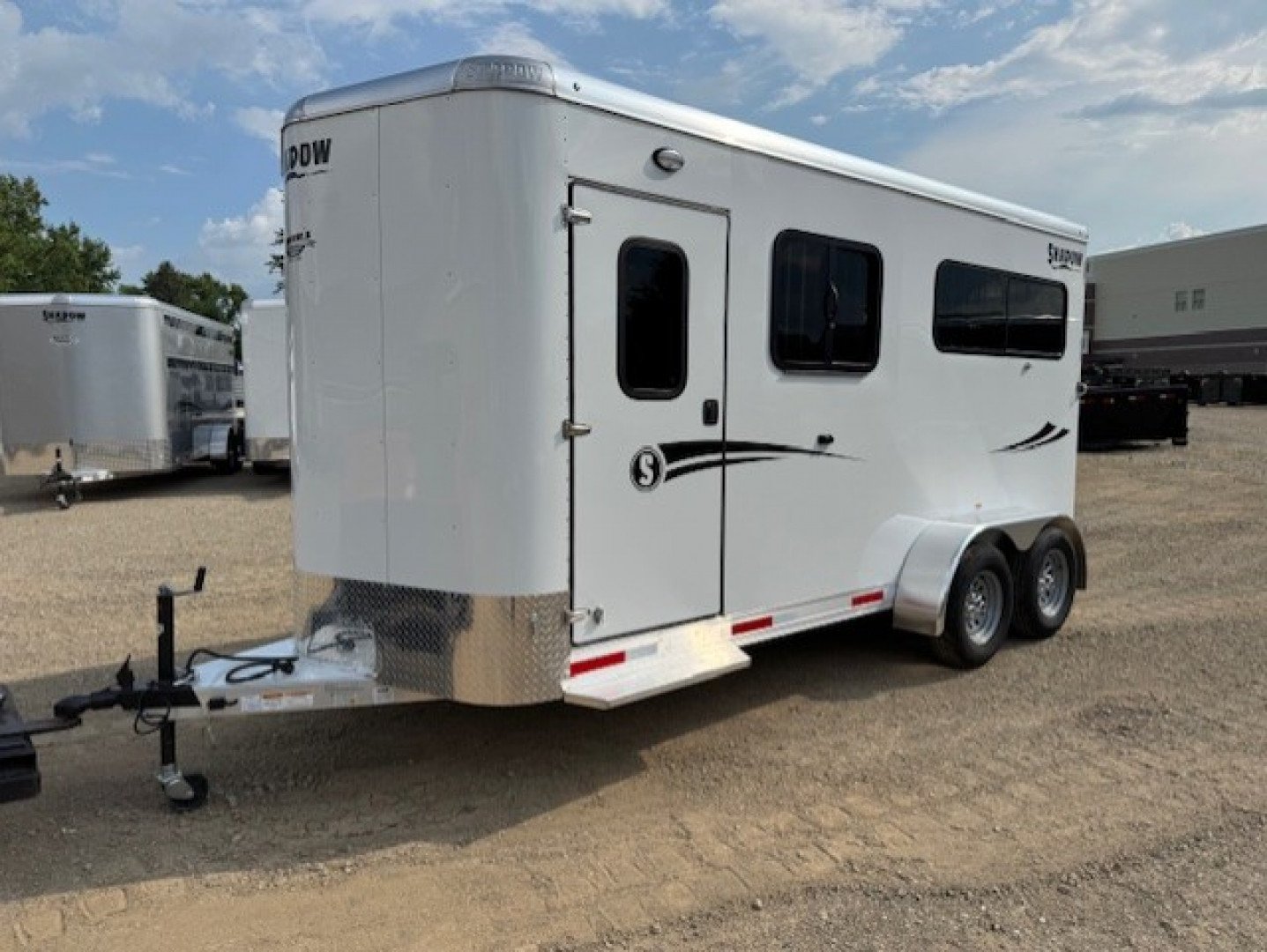 New 2026 Shadow 69166S-2STR-SR-BP Horse Trailer