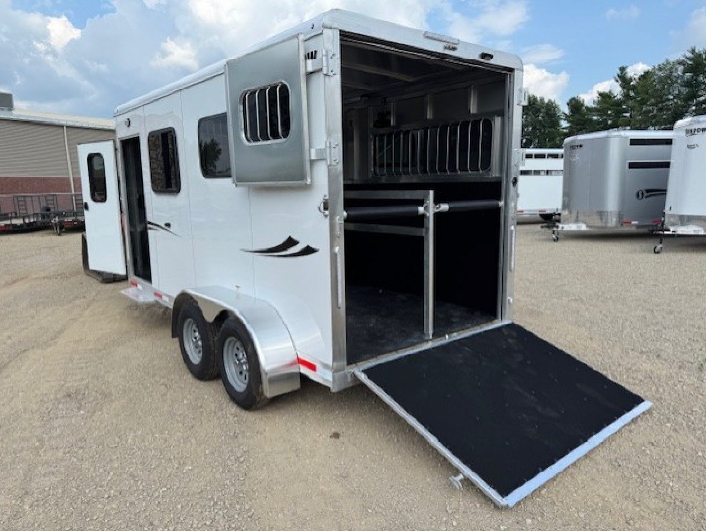 New 2026 Shadow 69166S-2STR-SR-BP Horse Trailer