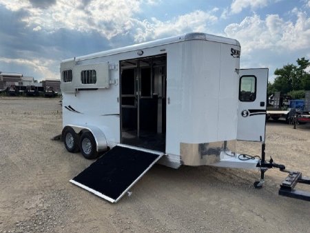 New 2026 Shadow 69166S-2STR-SR-BP Horse Trailer