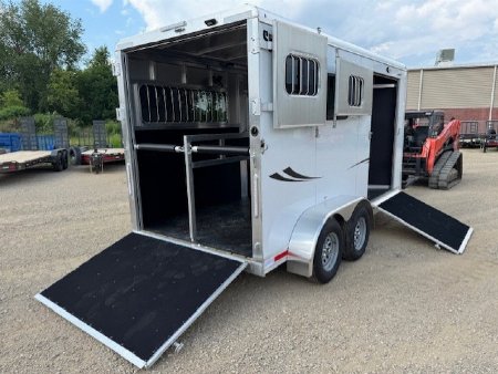New 2026 Shadow 69166S-2STR-SR-BP Horse Trailer