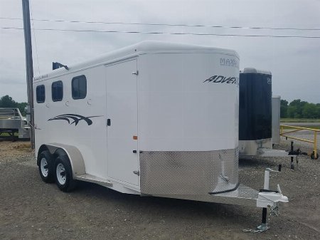 New 2026 TRAILS WEST Adventure MX II 3 Horse Trailer