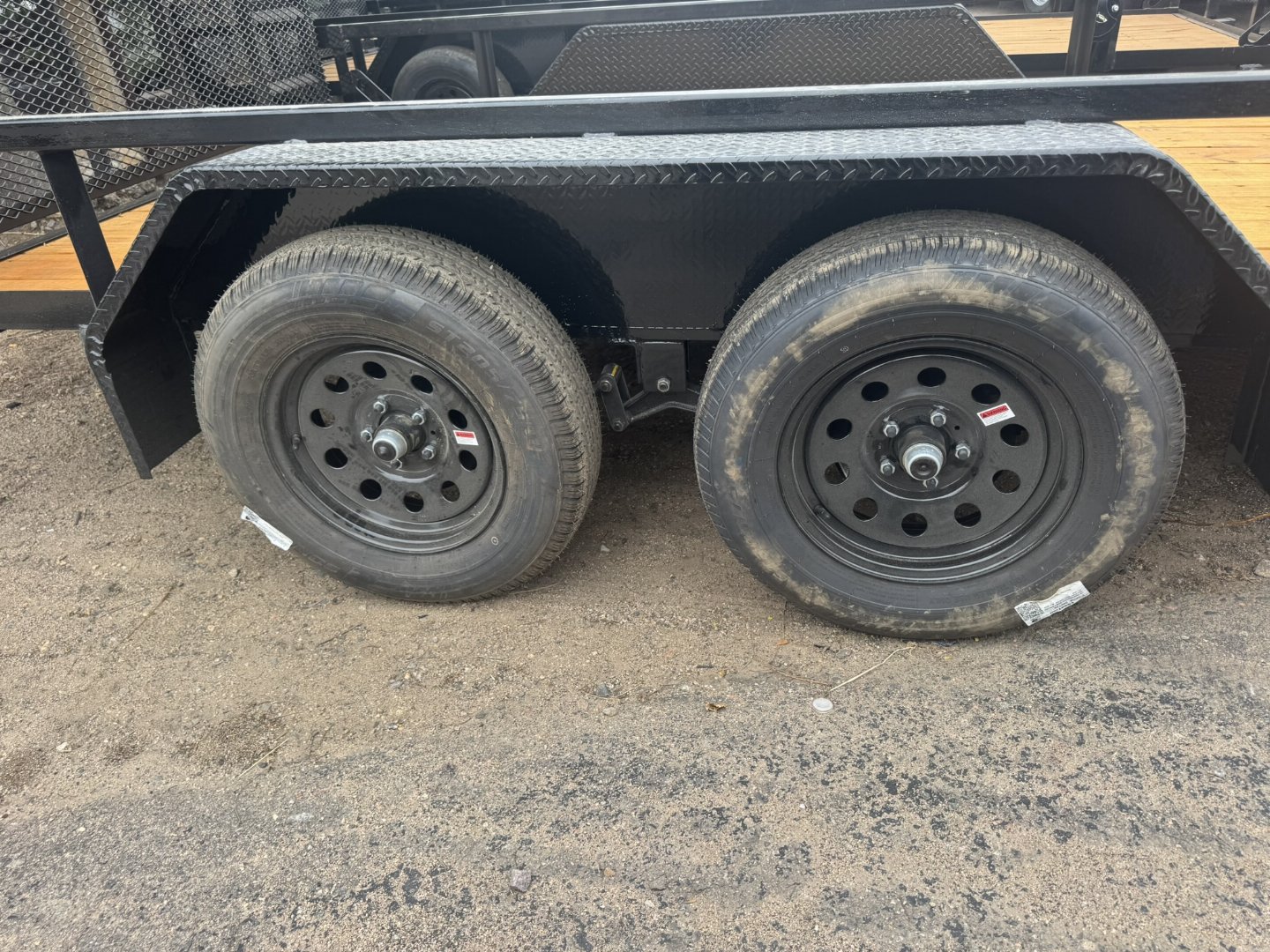 New 2025 Load Trail 7-14 Tandem Axle Ramp Gate Utility 7K GVWR