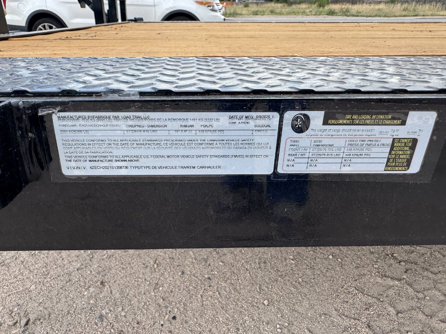 New 2025 Load Trail 8.5-HD20 Heavy Car Hauler w/ Drive-on Fenders