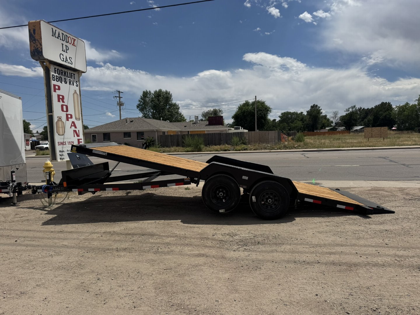 New 2025 Load Trail 7-20 Tilt Deck Heavy Car Hauler 10K GVWR