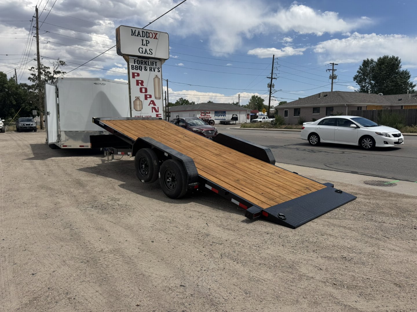 New 2025 Load Trail 7-20 Tilt Deck Heavy Car Hauler 10K GVWR