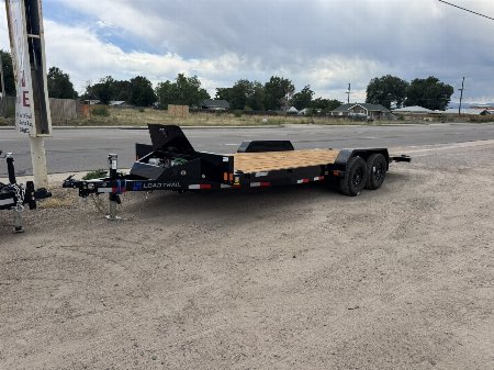 New 2025 Load Trail 7-20 Tilt Deck Heavy Car Hauler 10K GVWR