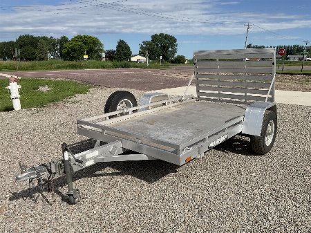 Used 2016 Aluma 6810H-STG Utility Trailer