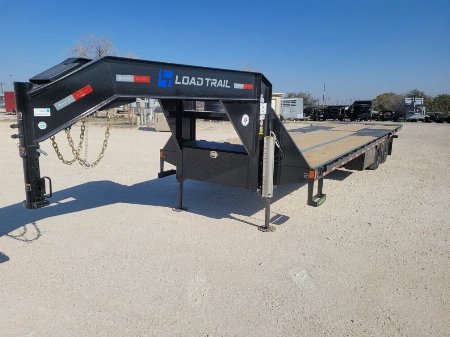 New 2026 LOAD TRAIL 32' 25,900 Gvw Gooseneck w/ Hyd Jacks and 12' Dove Tail