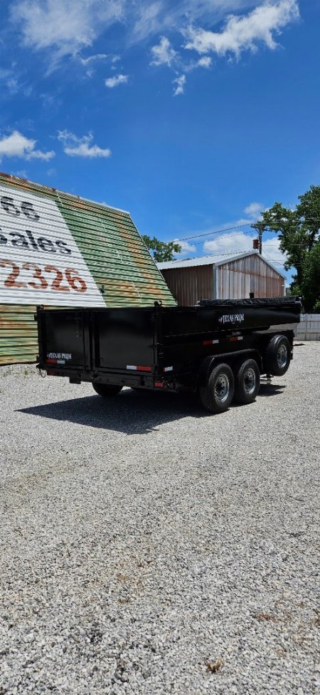 New 2025 Texas Pride Trailers Dump Trailer