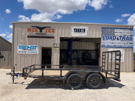 New 2025 Load Trail UT 83  x 14' Tandem Axle Utility (2  x 3  Angle Frame)Utility Trailer