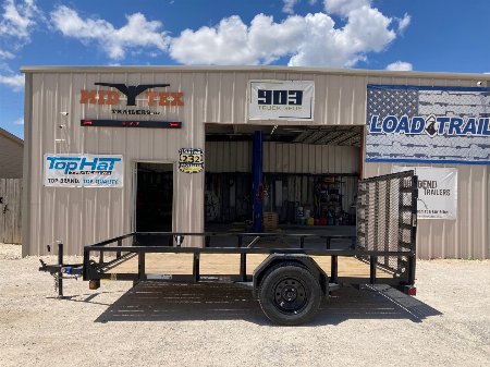 New 2025 Load Trail SA 83  x 12' Single Axle (2  x 3  Angle Frame)Utility Trailer