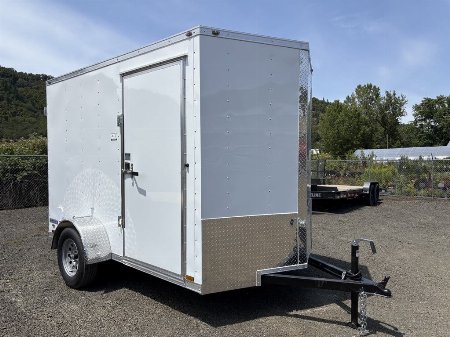 New 2026 CONTINENTAL CARGO VHW612SA Cargo / Enclosed Trailer 6X10 WHITE