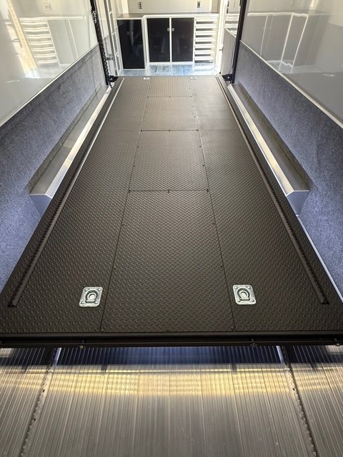 New 2025 INTECH 8.5 X 32 STACKER RACE TRAILER