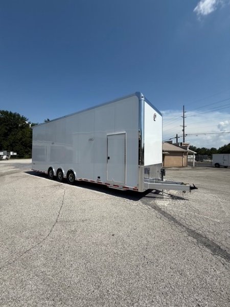 New 2025 INTECH 8.5 X 32 STACKER RACE TRAILER