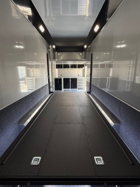 New 2025 INTECH 8.5 X 32 STACKER RACE TRAILER