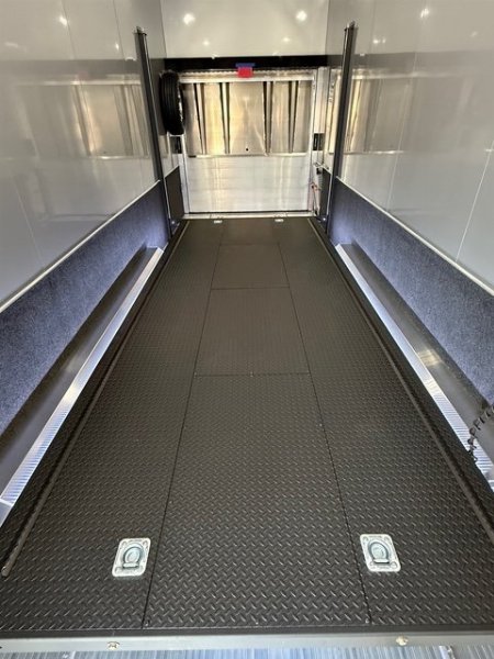 New 2025 INTECH 8.5 X 32 STACKER RACE TRAILER