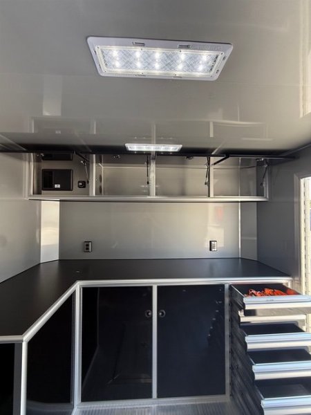 New 2025 INTECH 8.5 X 32 STACKER RACE TRAILER