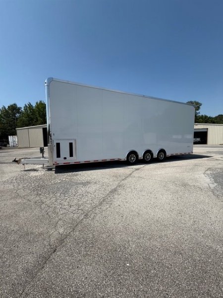 New 2025 INTECH 8.5 X 32 STACKER RACE TRAILER