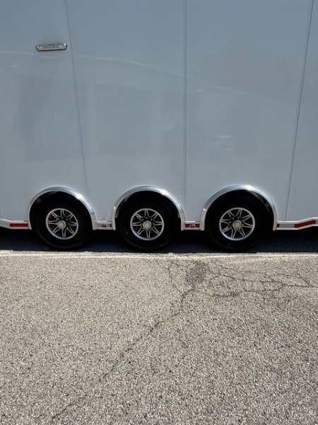 New 2025 INTECH 8.5 X 32 STACKER RACE TRAILER