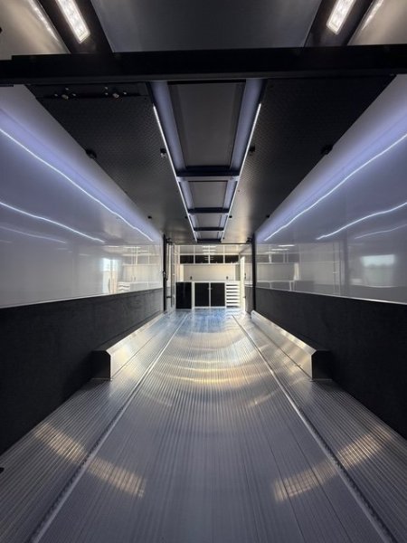 New 2025 INTECH 8.5 X 32 STACKER RACE TRAILER