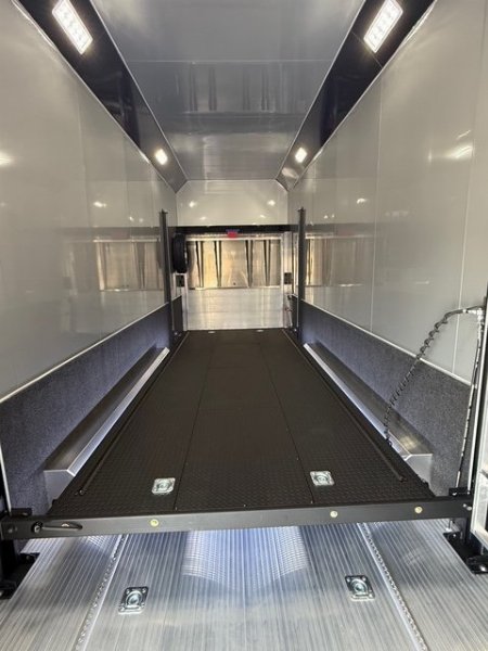 New 2025 INTECH 8.5 X 32 STACKER RACE TRAILER