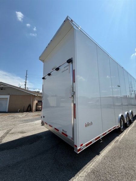 New 2025 INTECH 8.5 X 32 STACKER RACE TRAILER