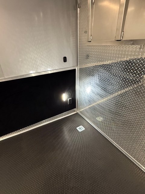 New 2025 VINTAGE 8 X 48 RACE TRAILER WITH BATHROOM